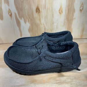 Hey Dude Wally Sox Black Shoes Men’s Size 11
